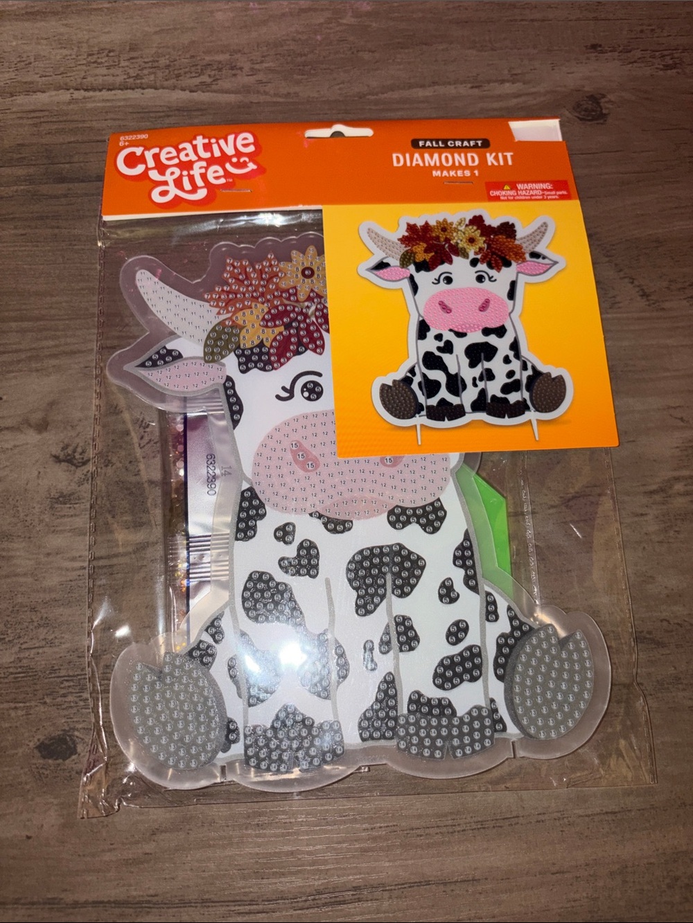 Hobby Lobby Cute Highland Cow Diamond Art Kit DIY Fall Decor Craft Kit